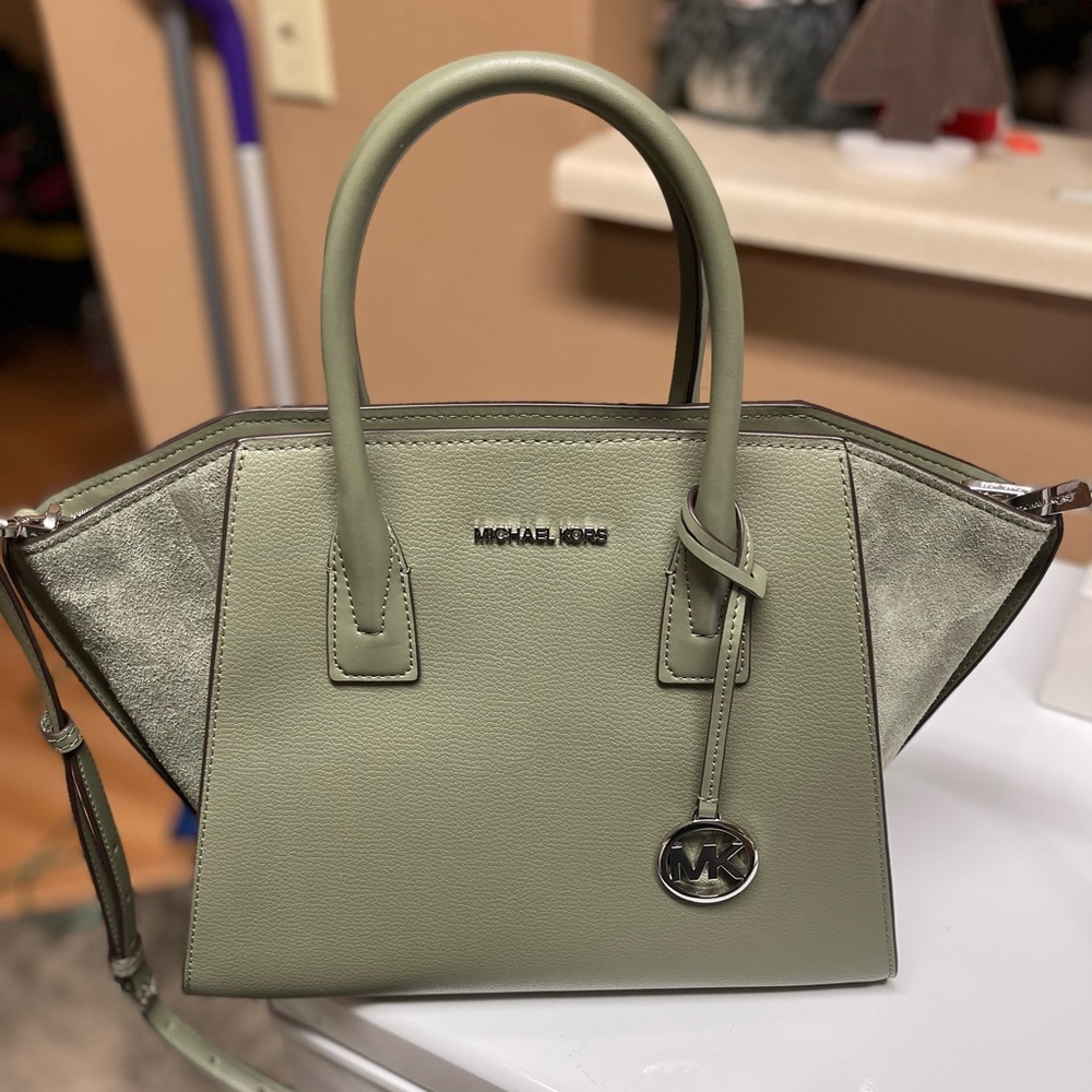 Michael Kors Olive green crossbody